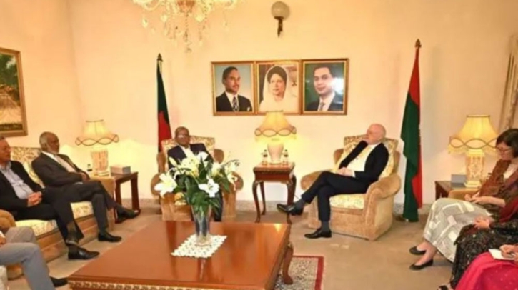 মির্জা ফখরুলের সঙ্গে জার্মান রাষ্ট্রদূত রুডিগারের সাক্ষাৎ