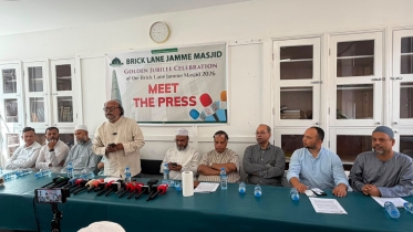 লন্ডনে ব্রিক লেইন জামে মসজিদের সুবর্ণজয়ন্তী উপলক্ষে ‘মিট দ্য প্রেস’ অনুষ্ঠিত